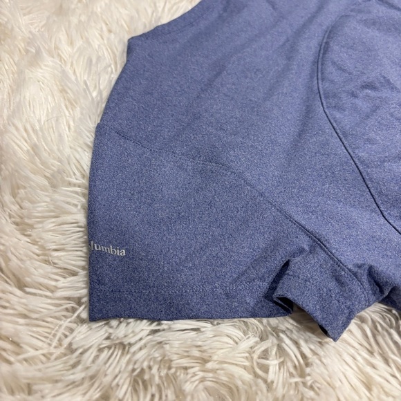 COLUMBIA Womens Omni-Wick Short Sleeve T-Shirt Top Blue Size XL - Picture 8 of 10